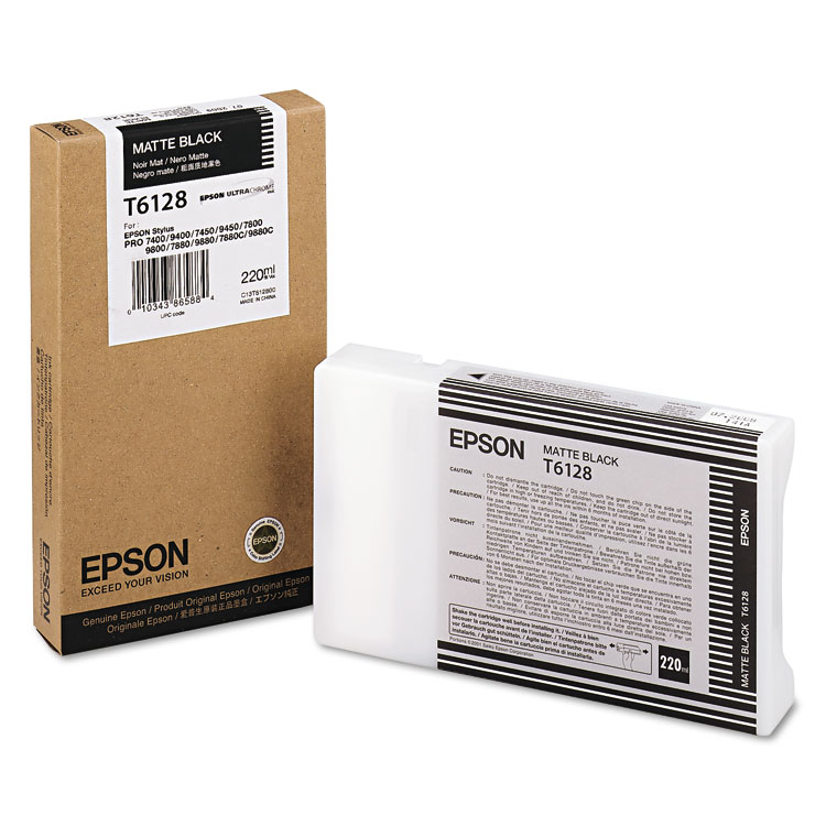 Epson T612800 (61) Ink, Matte Black (EPST612800)