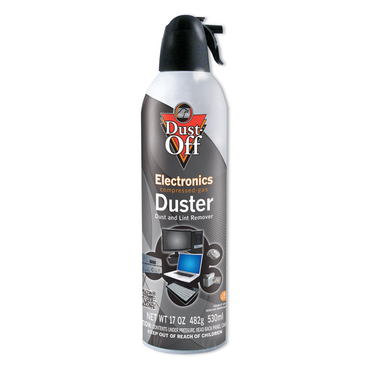 Dust-Off Disposable Compressed Air Duster, 17 oz Can, 2/Pack (FALDPSJMB2)