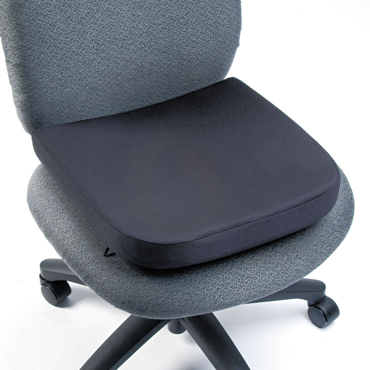 Kensington Memory Foam Seat Rest, 15.5 x 16 x 2, Black (KMW82024)