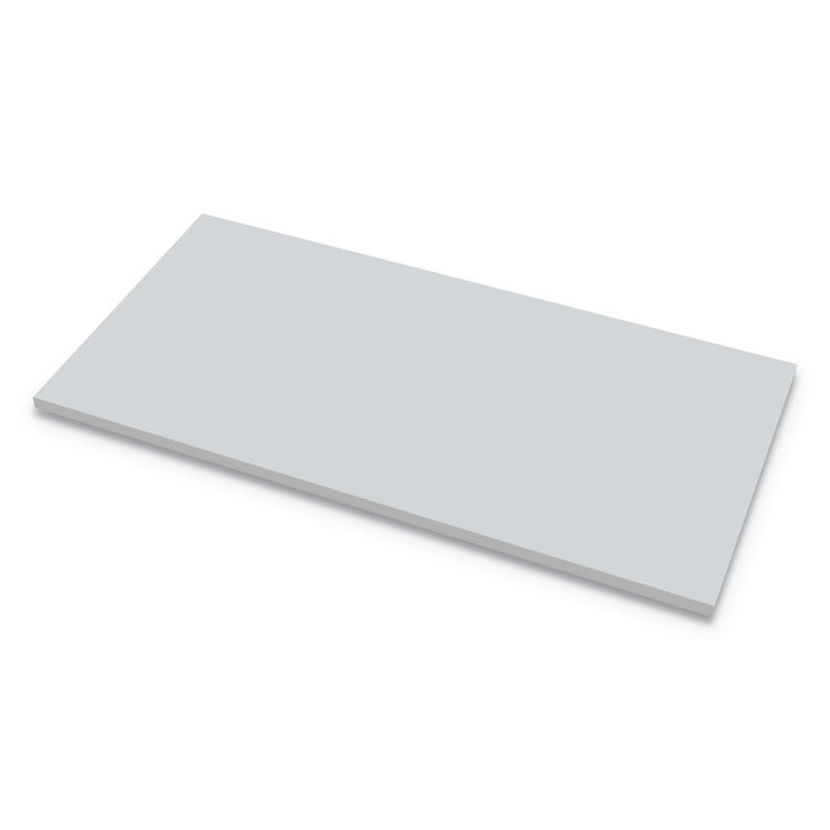 Fellowes Levado Laminate Table Top, 72" x 30", Gray (FEL9649601)