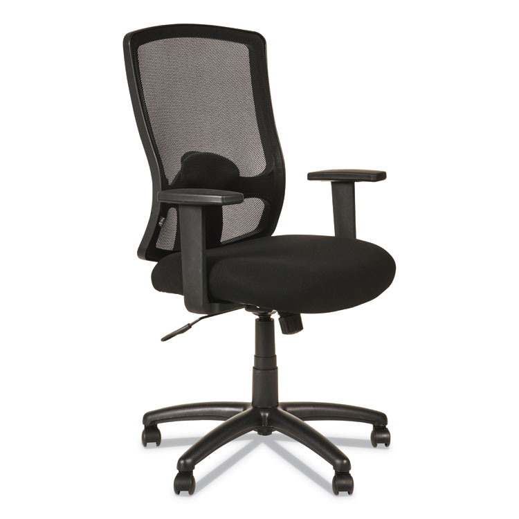 Alera Alera Etros Series High-Back Swivel/Tilt Chair, Supports Up to 275 lb, 18.11" to 22.04" Seat Height, Black (ALEET4117B)
