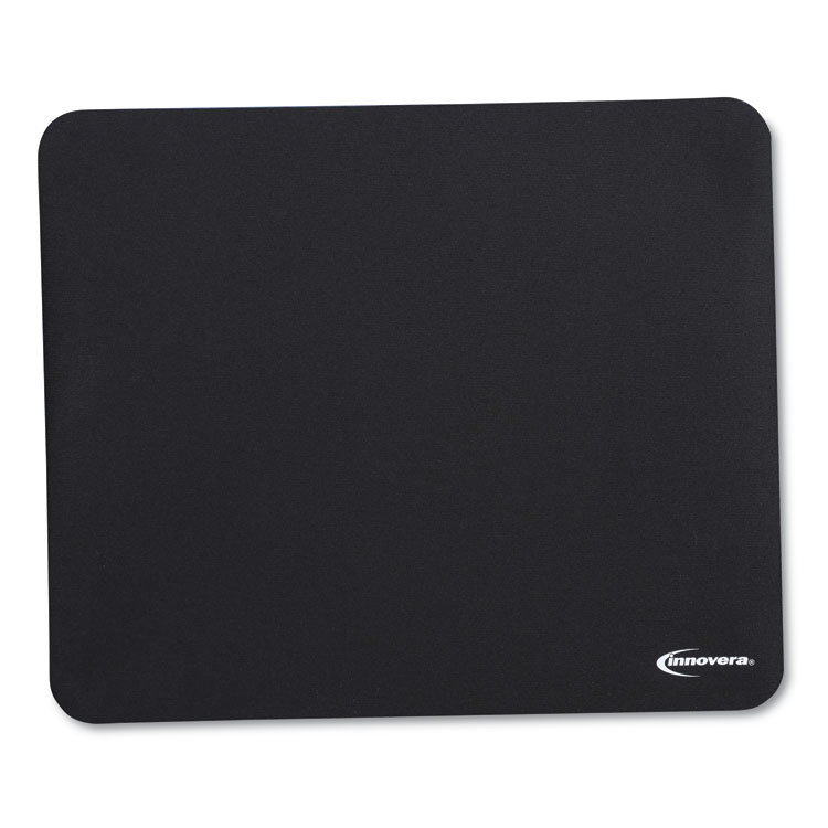 Innovera Mouse Pad, 9 x 7.5, Black (IVR52448)