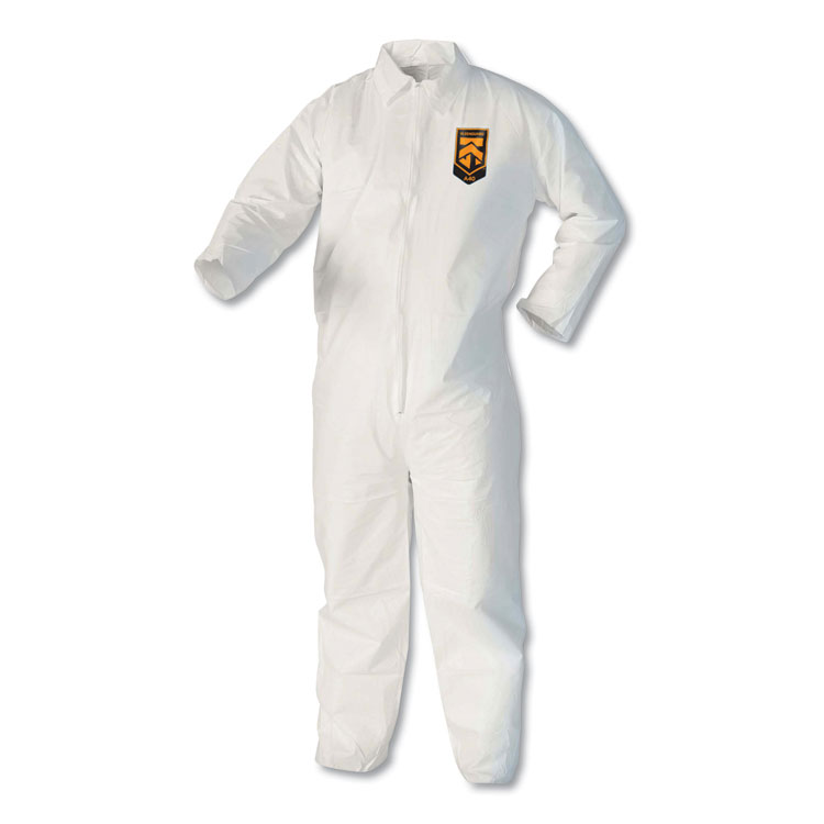 KleenGuard A40 Coveralls, X-Large, White (ANS44304)