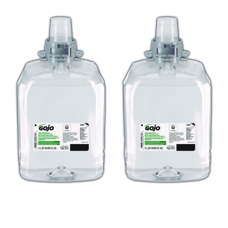GOJ526502 - GOJO Green Certified Foam Hand Cleaner, Refill for GOJO FMX-20 Push-Style Dispenser, Unscented, 2,000 mL, 2/Carton (GOJ526502)