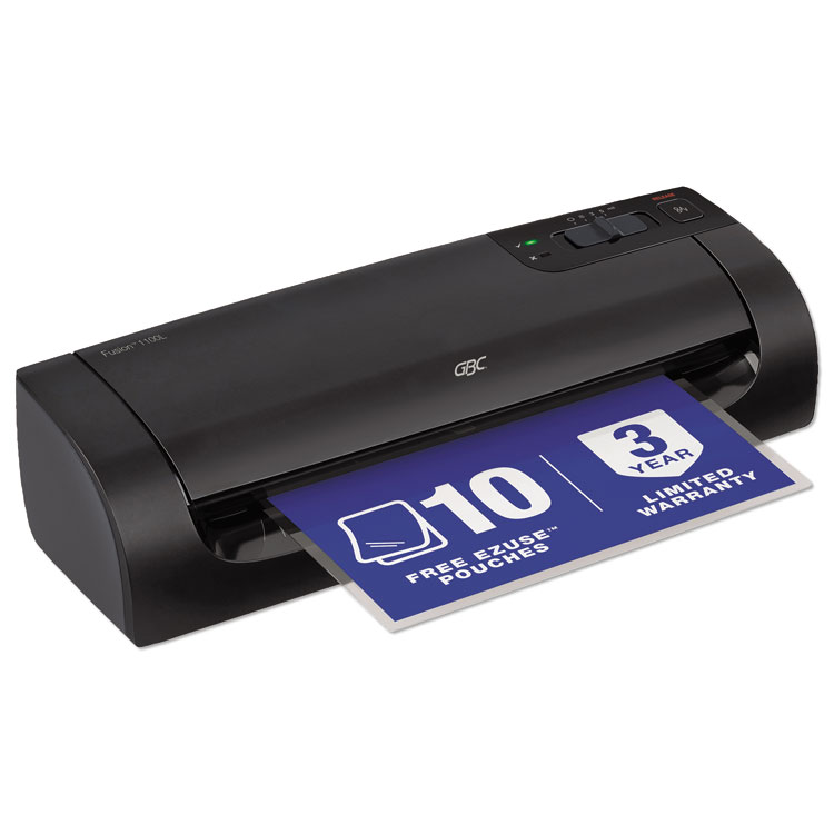 GBC Fusion 1100L Laminator, 9" Max Document Width, 5 mil Max Document Thickness (GBC1703074)