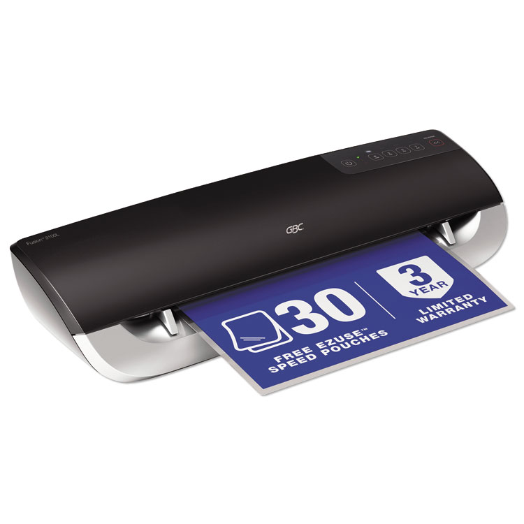 GBC Fusion 3100L Laminator, 12" Max Document Width, 7 mil Max Document Thickness (GBC1703076)