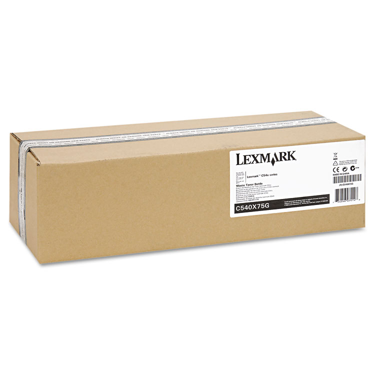 Lexmark C540X75G Waste Toner Bottle, 36,000 Page-Yield (LEXC540X75G)