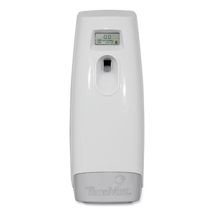 TimeMist Plus Metered Aerosol Dispenser, 2.5" x 3.2" x 9", White, 6/Carton (TMS1048502)