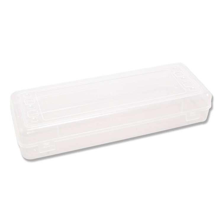 Innovative Storage Designs Stretch Art Box, 13.25" x 5" x 2.3", Clear (AVT67033)