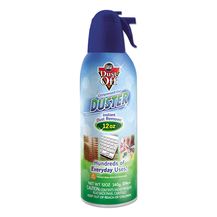 Dust-Off Disposable Compressed Air Duster, 12 oz Can (FALDPSXL12)