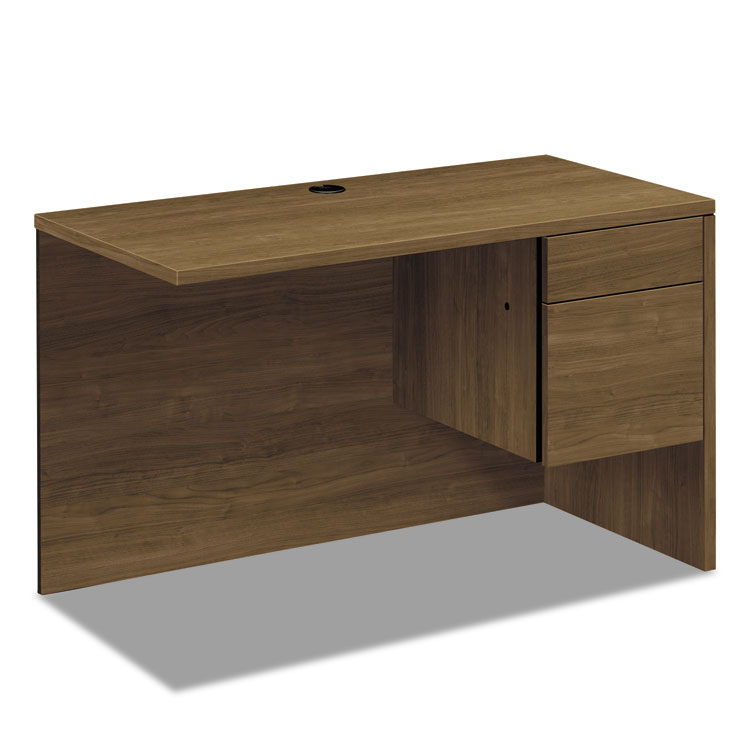 HON 10500 Series Return Shell for Desk Shell, Right, 48w x 24d x 29.5h, Pinnacle (HON10515RPINC)