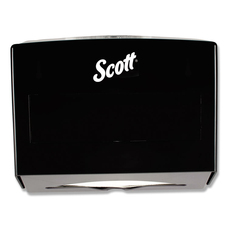 Scott Scottfold Folded Towel Dispenser, 10.75 x 4.75 x 9, Black (KCC09215)