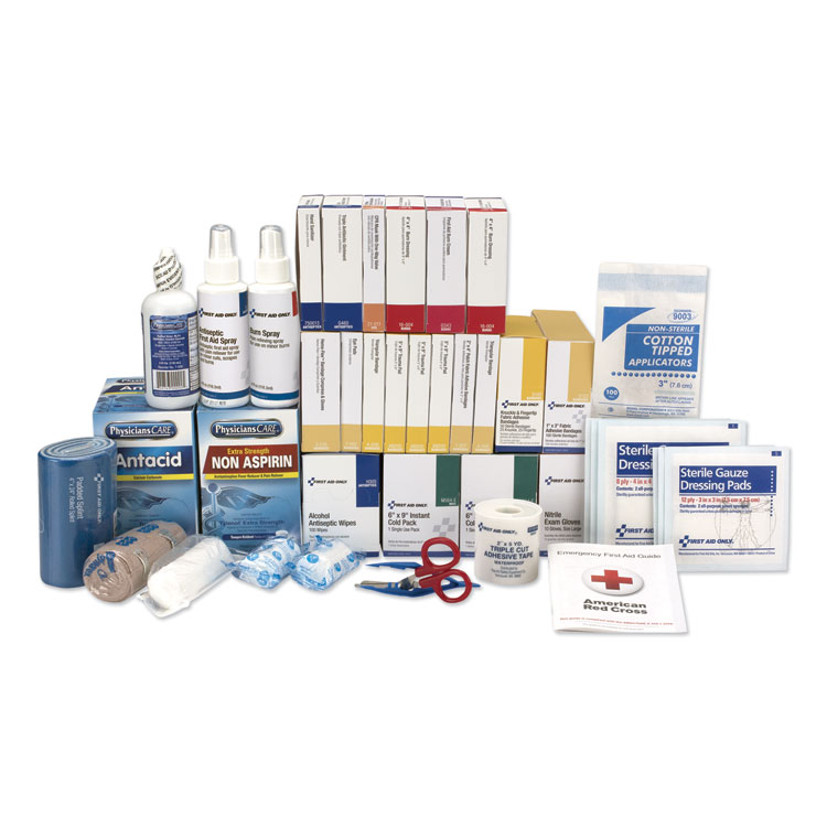 First Aid Only 3 Shelf ANSI Class B+ Refill with Medications, 675 Pieces (FAO90623)