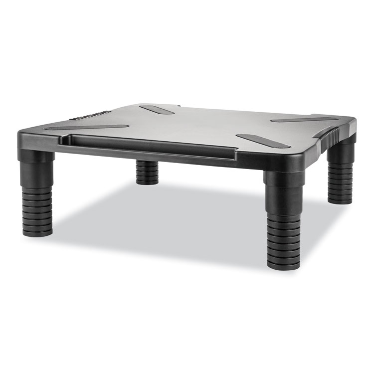 Innovera Single Level Monitor Riser, 13.13" x 13.5" x 4.92" to 7.28", Black (IVR55010)