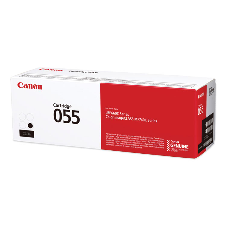 Canon 3016C001 (055) Toner, 2,300 Page-Yield, Black (CNM3016C001)