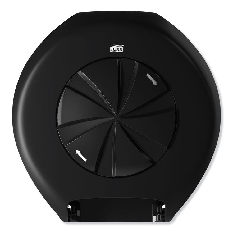 Tork 3 Roll Bath Tissue Roll Dispenser for OptiCore, 14.12 x 6.31 x 14.56, Black (TRK565828)