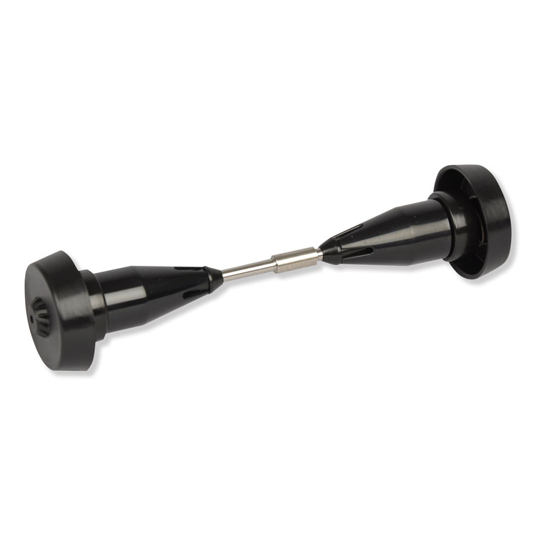 Tork Coreless High Capacity Spindle Kit, Plastic, 3.66" Roll Size, Black, 2/Kit (TRK473060)