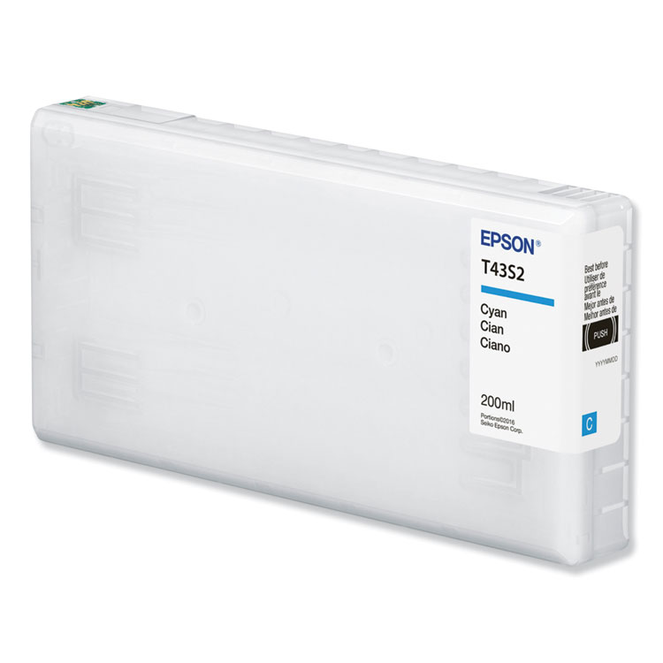 Epson T43S220 (T43S) Ink, Cyan (EPST43S220)