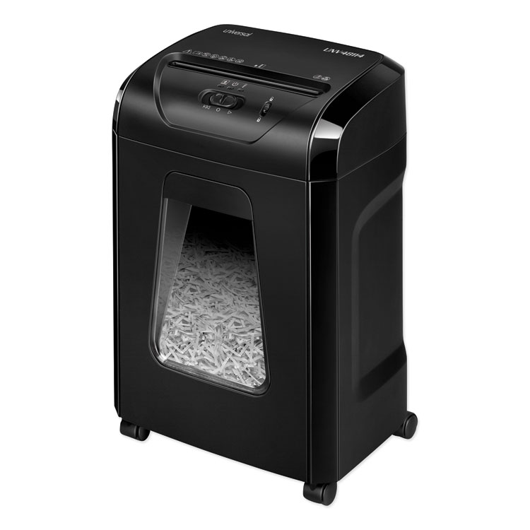 Universal 48114 Medium-Duty Cross-Cut Shredder, 14 Manual Sheet Capacity (UNV48114)