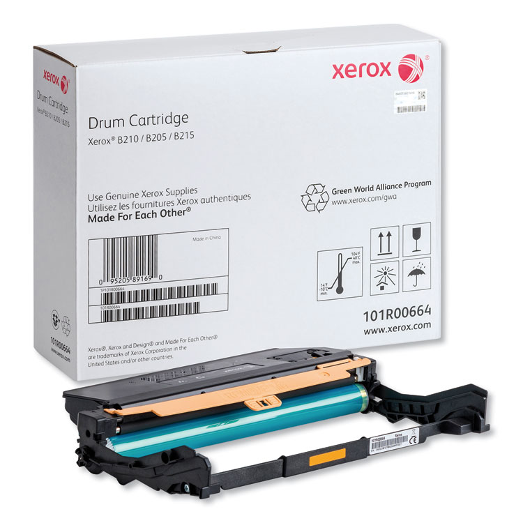 Xerox 101R00664 Drum Unit, 10,000 Page-Yield, Black (XER101R00664)