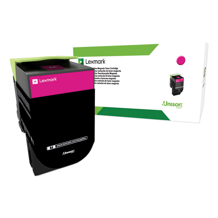 Lexmark 24B6009 High-Yield Toner, 3,000 Page-Yield, Magenta (LEX24B6009)