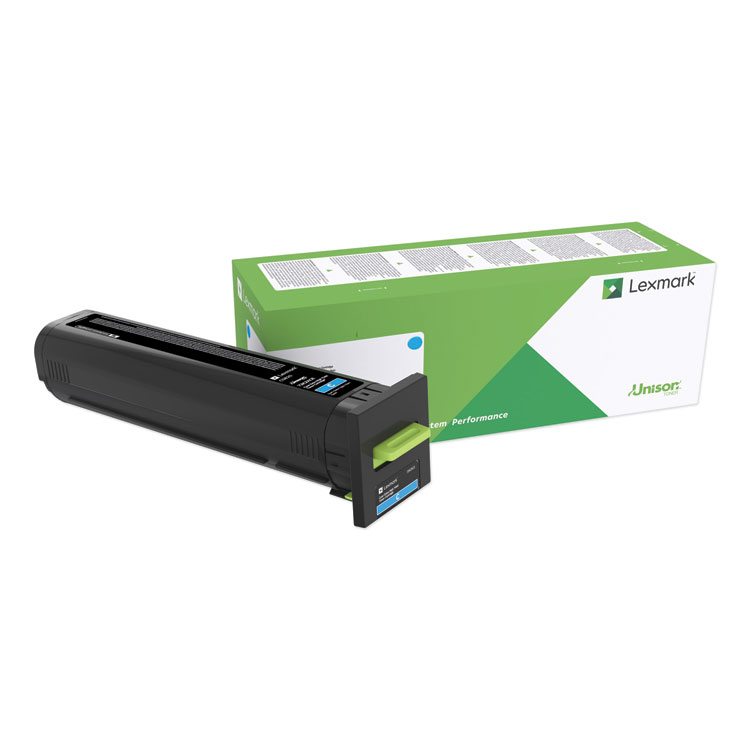Lexmark 24B6508 Extra High-Yield Toner, 20,000 Page-Yield, Cyan (LEX24B6508)