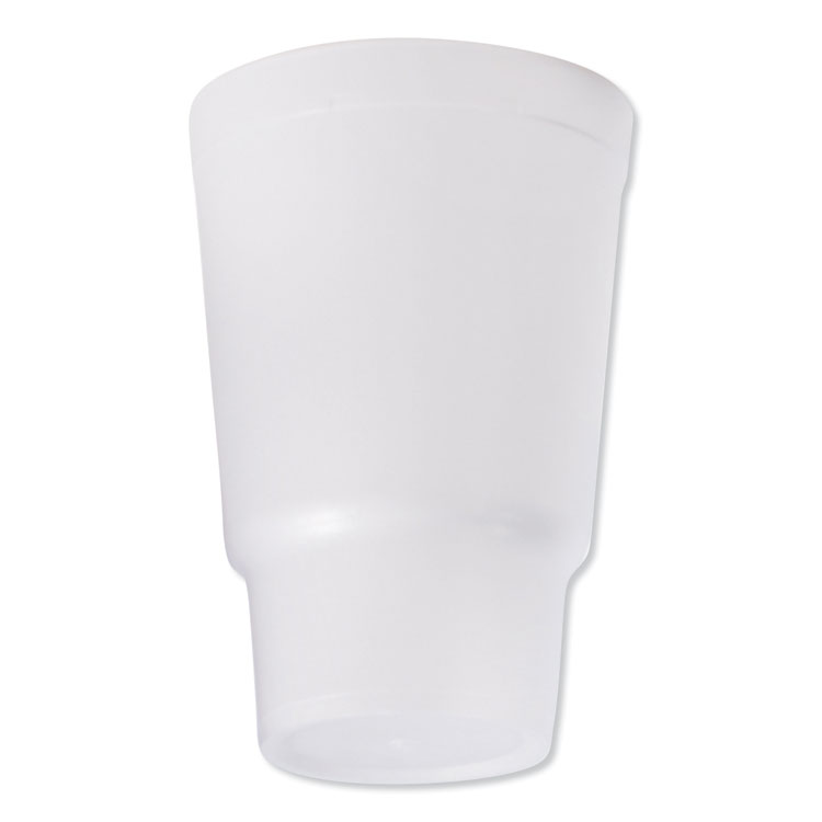 Dart Foam Drink Cups, 32 oz, White, 16/Bag, 25 Bags/Carton (DCC32AJ20)