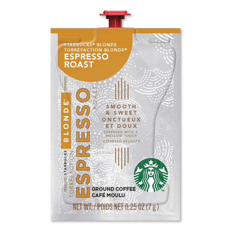 Starbucks FLAVIA Coffee Freshpacks, Blonde Espresso, 72/Carton (SBKMDR00219)