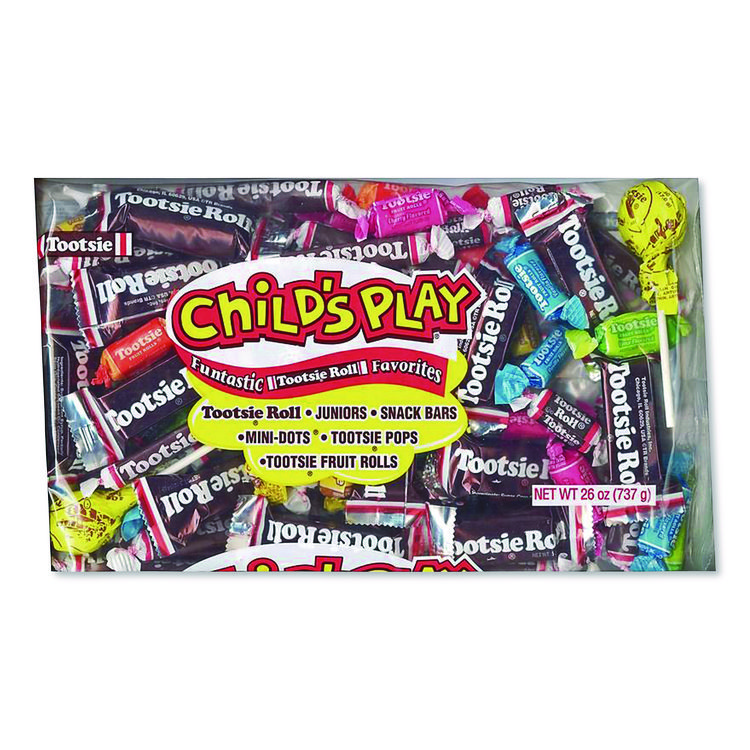 Tootsie Roll Child's Play Assortment Pack, Assorted, 26 oz (TOO1817)