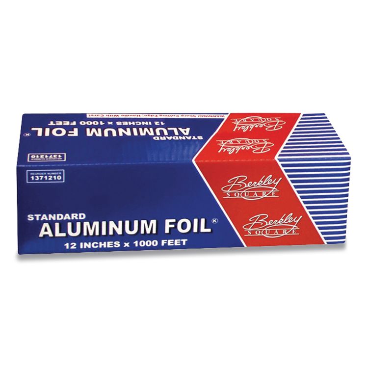 Berkley Square Standard Aluminum Foil Roll, 12" x 1,000 ft (BSQ1371210)