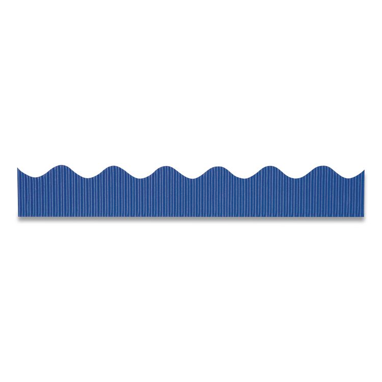 Pacon Bordette Decorative Border, 2.25" x 50 ft, Rich Blue (PAC37184)