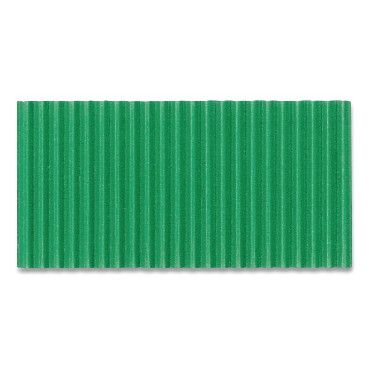 Pacon Corobuff Corrugated Paper Roll, 48" x 25 ft, Emerald Green (PAC0011141)