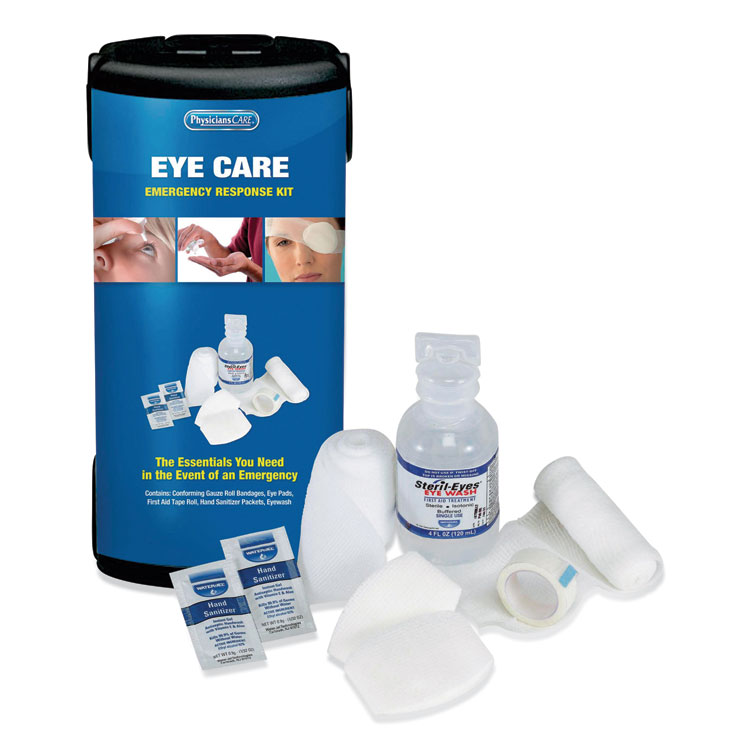 PhysiciansCare by First Aid Only First Responder Eye Care First Aid Kit, Plastic Case (PHY90142)