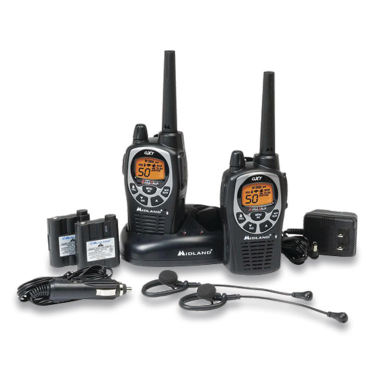 Midland GXT1000VP4 Two-Way Radio, 50 Channels (MROGXT1000VP4)