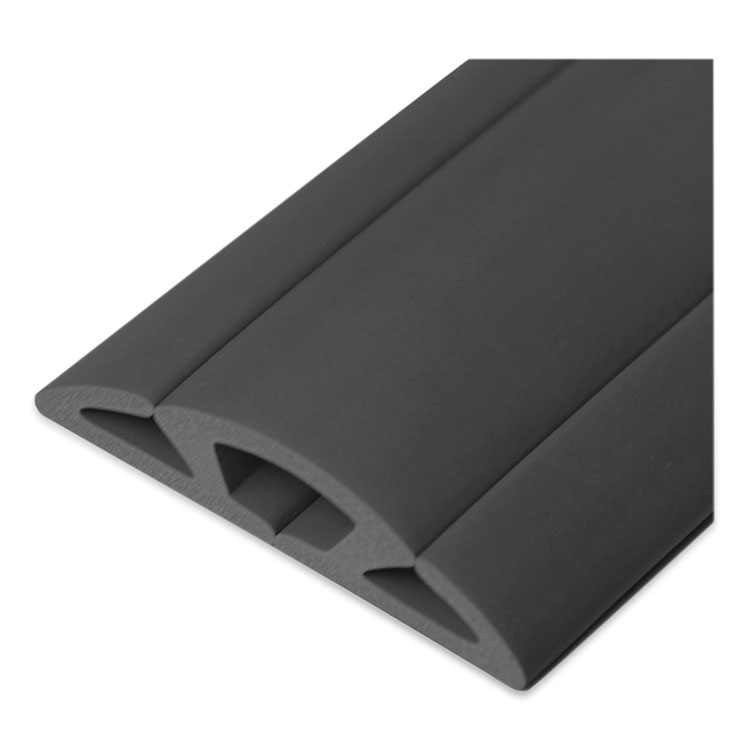 UT Wire Cord Protector and Concealer, 2.6" x 5 ft, Gray (RBOUTWCP501GY)