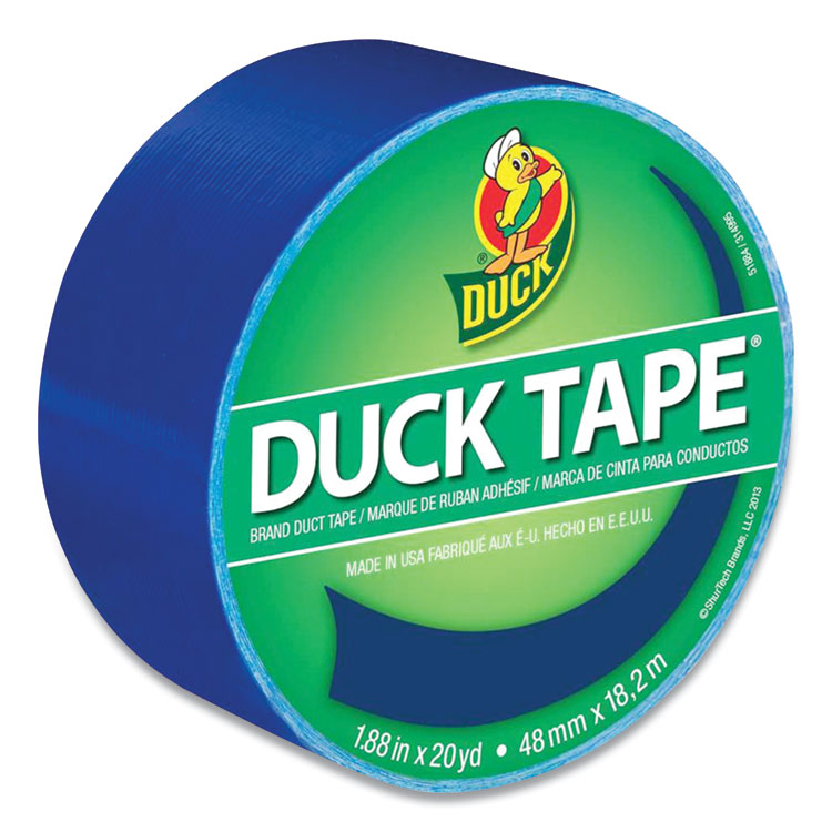 Duck Heavy-Duty Duct Tape, 1.88" x 20 yds, Blue (DUC1304959)