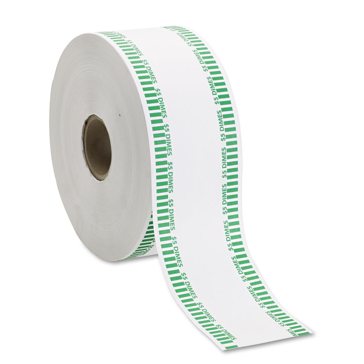 Pap-R Products Automatic Coin Rolls, Dimes, $5, 1900 Wrappers/Roll (CTX50010)