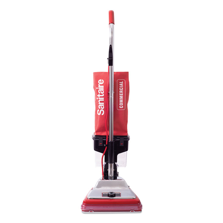 Sanitaire TRADITION Upright Vacuum SC887B, 12" Cleaning Path, Red (EURSC887E)