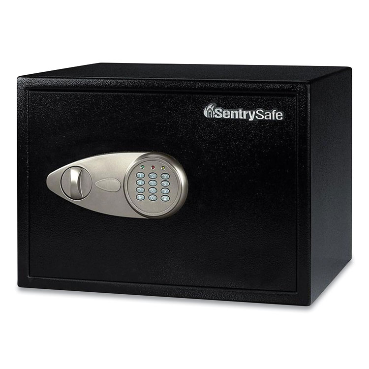 Sentry Safe Electronic Lock Safe with Keypad, 1.18 cu ft, 16.9 x 14.6 x 10.6, Black (SENX125)