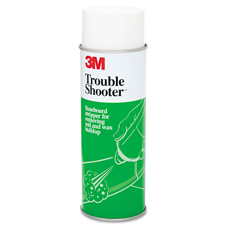 MMM14001 - 3M TroubleShooter Baseboard Stripper, 21 oz Aerosol Spray, 12/Carton (MMM14001)