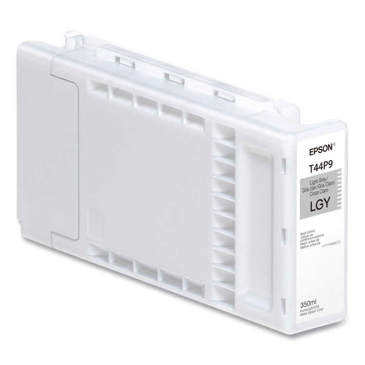 Epson T44P920 (T44P) UltraChrome Ink, 350 mL, Light Gray (EPST44P920)