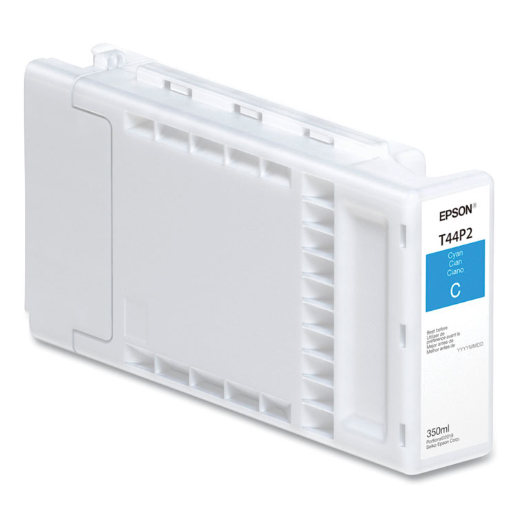 Epson T44P220 (T44P) UltraChrome Ink, 350 mL, Cyan (EPST44P220)