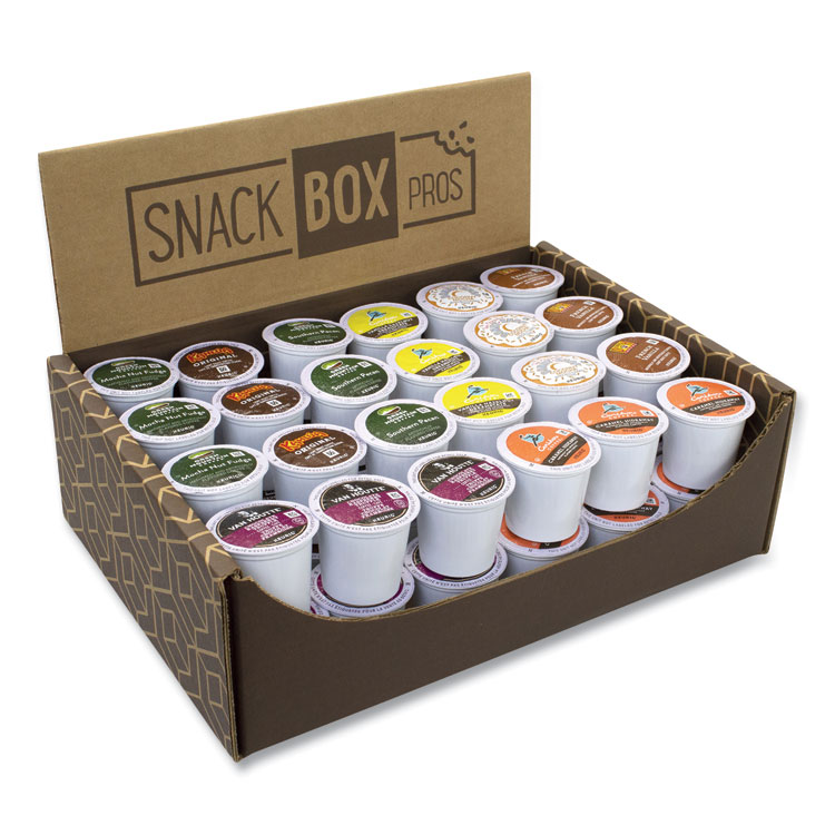 Snack Box Pros Favorite Flavors K-Cup Assortment, 48/Box (GRR70000038)