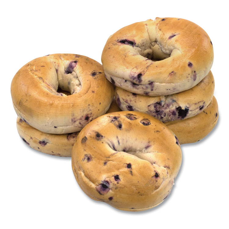 National Brand Fresh Blueberry Bagels, 6/Pack (GRR90000007)