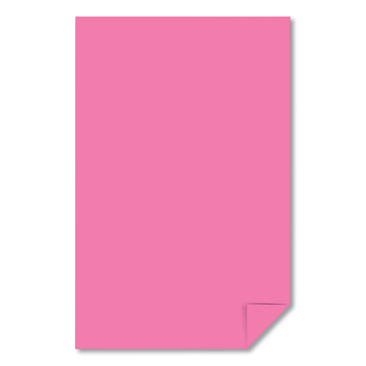 Astrobrights Color Paper, 24 lb Bond Weight, 11 x 17, Pulsar Pink, 500/Ream (WAU2103322623)
