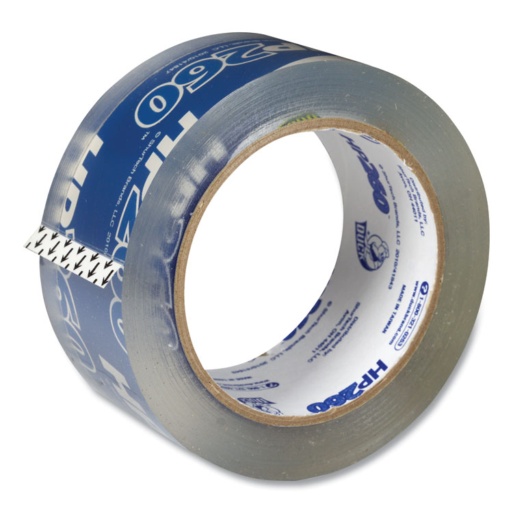 Duck HP260 Packaging Tape, 3" Core, 1.88" x 60 yds, Clear, 36/Pack (DUC1288647)