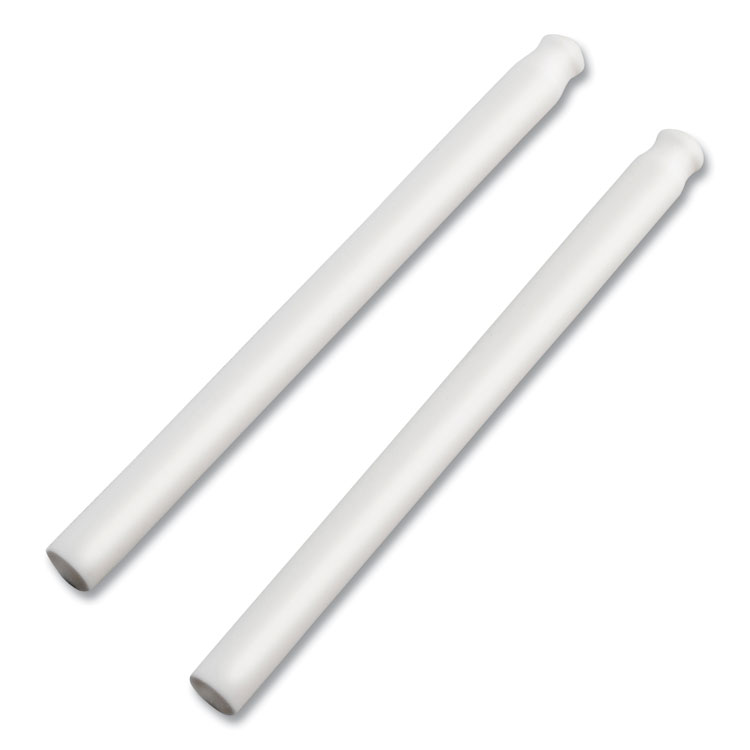 Pentel Clic Eraser Refills for Pentel Clic Erasers, Cylindrical Rod, White, 2/Pack (PENZER2)
