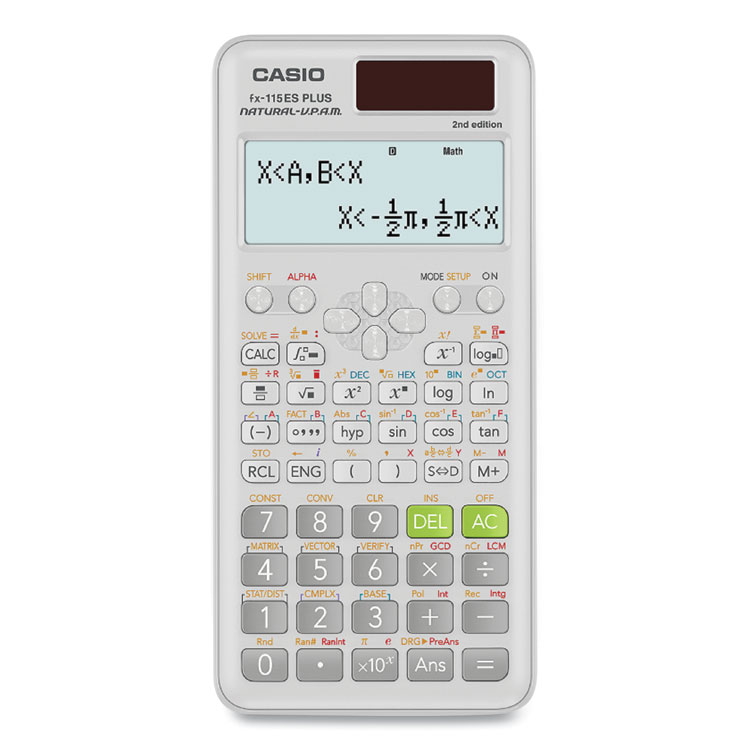 Casio FX-115ESPLS2-S 2nd Edition Scientific Calculator, 12-Digit LCD (CSOFX115ESPLS2)