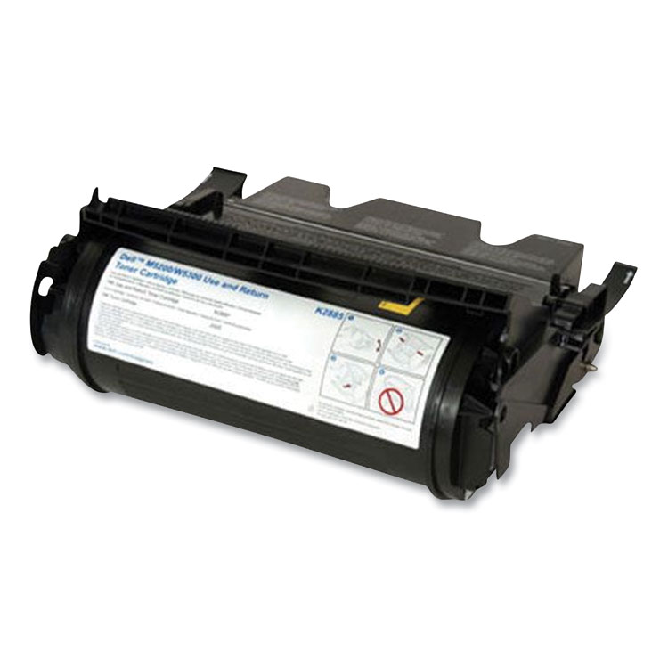 DELL K2885 High-Yield Toner, 18,000 Page-Yield, Black (DLLK2885)