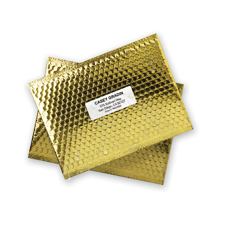 AVE5520 - Avery Waterproof Address Labels with TrueBlock and Sure Feed, Laser Printers, 1 x 2.63, White, 30/Sheet, 50 Sheets/Pack (AVE5520) - Image 3